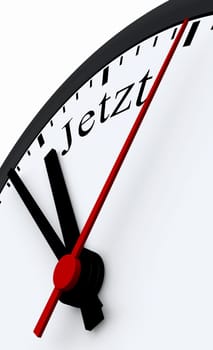 Clock Concept - Now