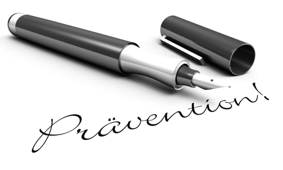 Prevention! - Pen concept