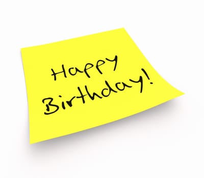 Notes - Happy Birthday