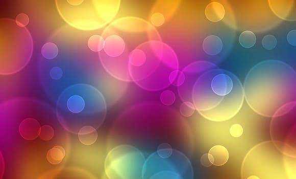 Bubbles Background - Colorful 6