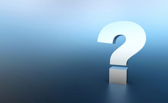 The Big Question Silver Blue