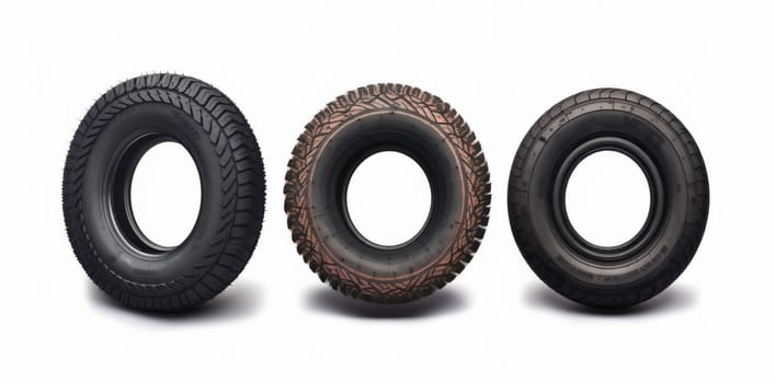 car transport auto tread black sport heap background automobile rubber pattern isolated new service transportation tyre industry alloy object wheel tire. Generative AI.