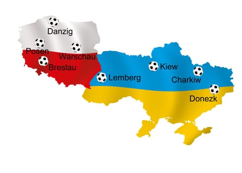 EURO 2012 Venues German