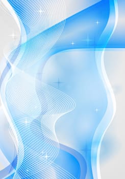 Abstract wavy design. Eps 10 vector