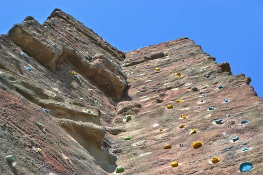 Climbing rocks