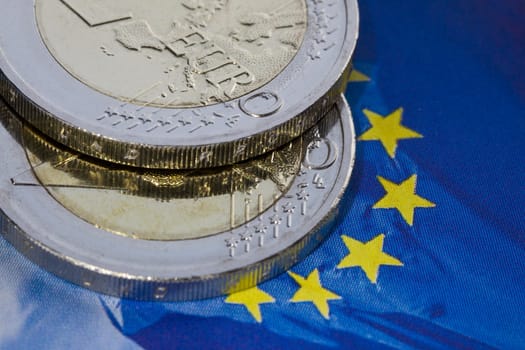 Euro close-up