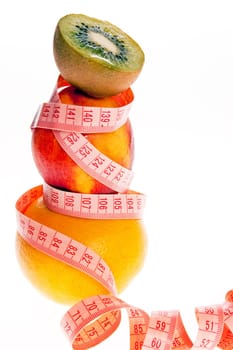fruits of the tape as a symbol of the diet