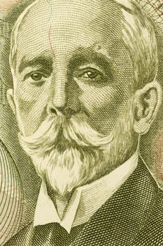 Gaspar Ortuno y Ors on 50 Colones 1993 Banknote from Costa Rica.