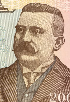 Grigore Antipa (1867-1944) on 200 Lei 1992 Banknote from Romania. Romanian Darwinist biologist who studied the fauna of the Danube Delta and the Black Sea.