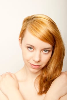 young redhead beautiful girl