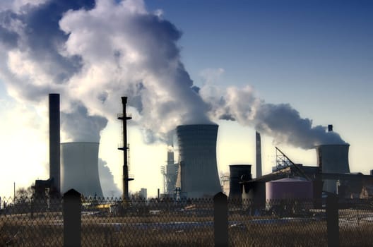 power station