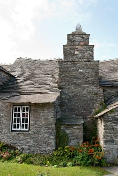 old post office in Tintagel in Cornwall