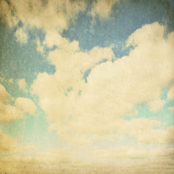 Vintage cloudy background, Watercolor background