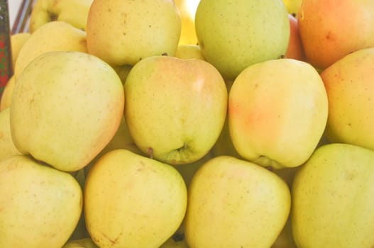 Apple fruit (Malus Domestica), green, yellow or red
