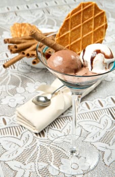 ice cream pistachio