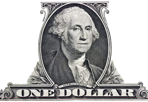 Portrait of president George Washington.