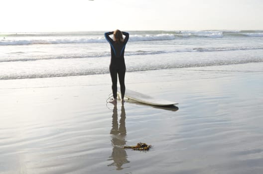 surfing or surfing water or surfing board