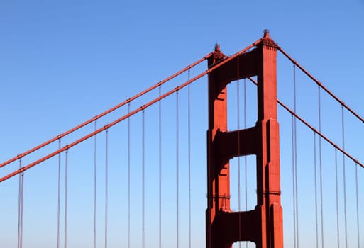 The Golden Gate Bridge in San Francisco
