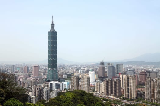 Taipei cityscape, Taiwan