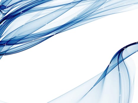 elegant white background with soft blue designs