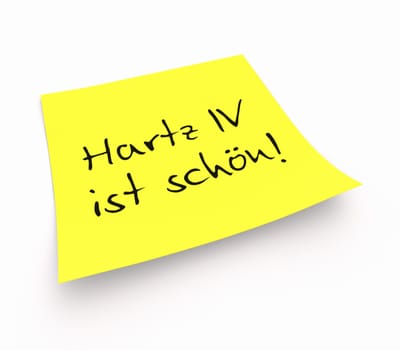 Notes - Hartz IV is nice