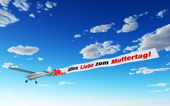 Airplane Advertising - Happy Mother's Day!