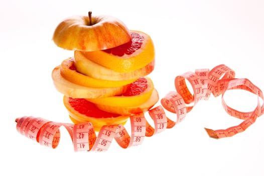 fruits of the tape as a symbol of the diet