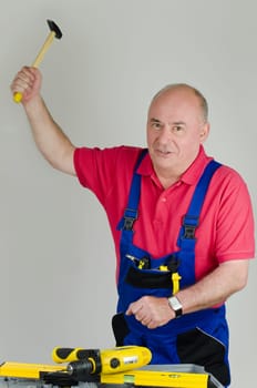 Craftsman with hammer