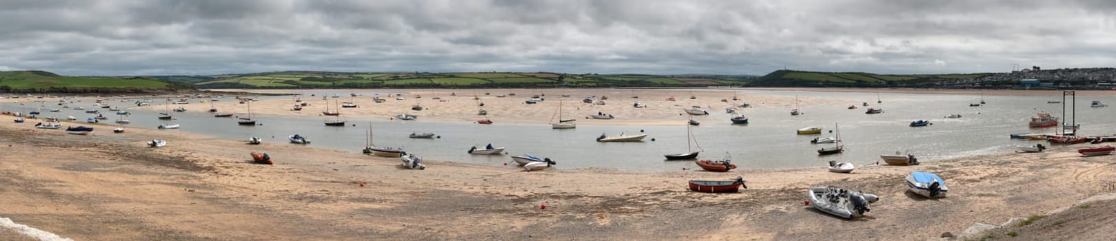 low tide at Wadebridge in Cornwall