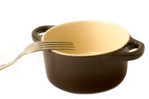 Mini casseroles individual which makes it possible individually to simmer a dish while adding an original character to the presentation.