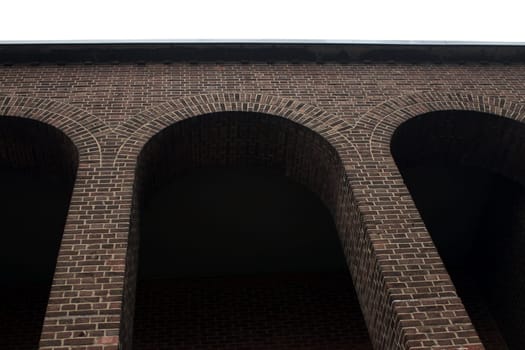 old brick doorways