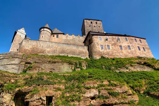 Kost Castle - large Gothic castle - is located in the Jicin District of the Czech Republic.