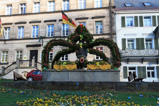 Easter Fountain Bad Berneck