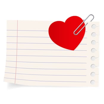 Love letter icon. Illustration on white background