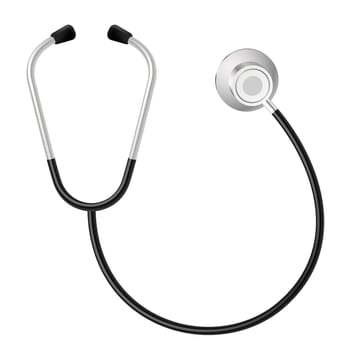Stethoscope. Illustration on white background for design