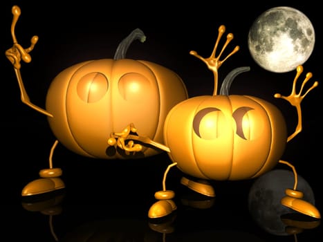 Pumpkin creatures