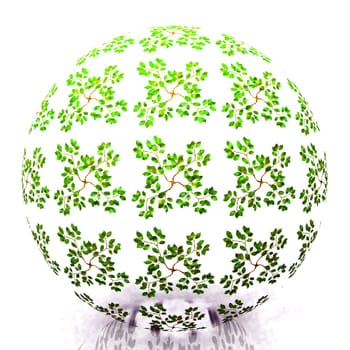 the leaves sphere