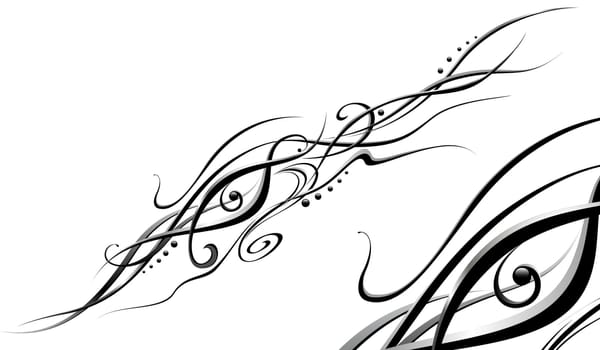 Black and white contemporary background. Illustration for design