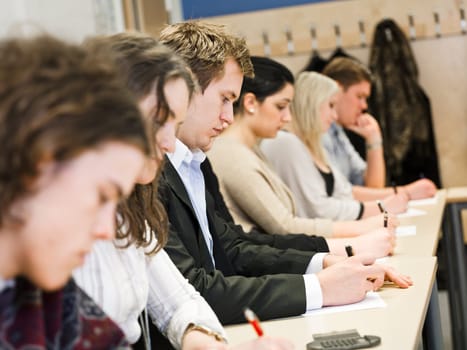 Group of students in the classroom