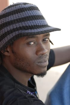 african man