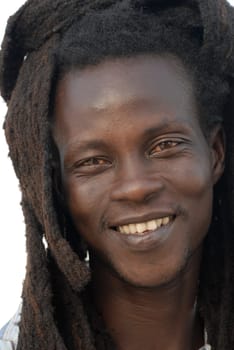 Senegal boy with dreadlocks