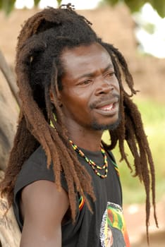 african whit dreadlock