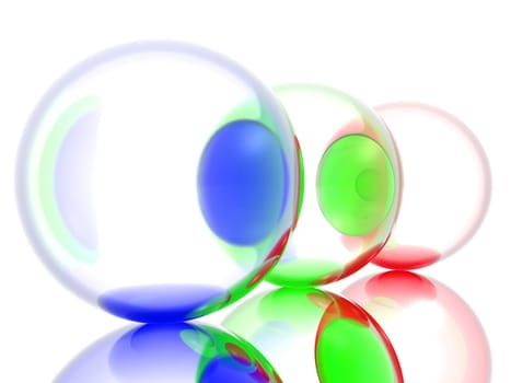 the color bubbles