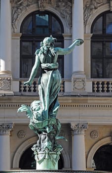 Fountain figure