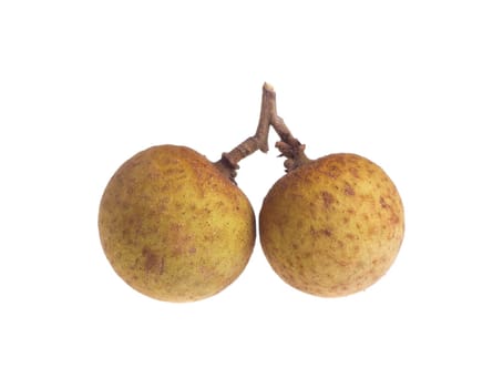 longan isolated on a white background