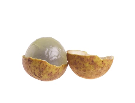 longan isolated on a white background
