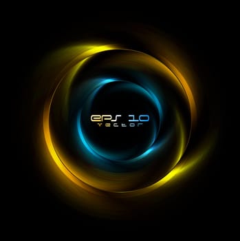 Abstract iridescent vector background. Eps 10