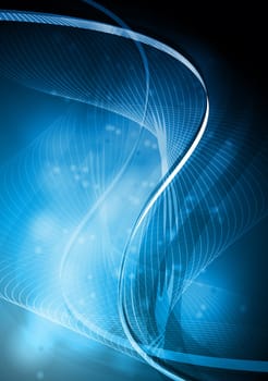 Elegant blue vector design. Eps 10