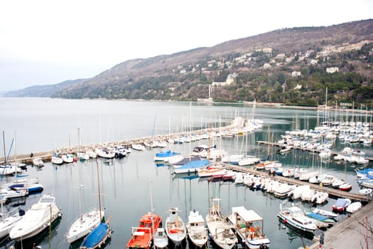 Boats in the pier, Grignano - Trieste