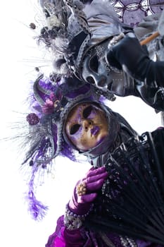 Masks in the Venice carnival